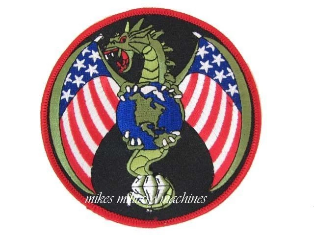USAF Black Ops Area 51 Spy Satellite Military NRO L-19 Dragon Titan IV Patch New - Image 1 of 1