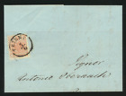 Brief 1853 aus Trient nach Bolzano mit 3 Kreuzer