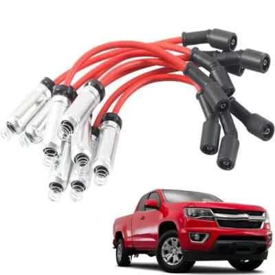 Fio de ignição vela de ignição de alto desempenho para 2000-2009 Chevy GMC V8 - Imagem 1 de 4