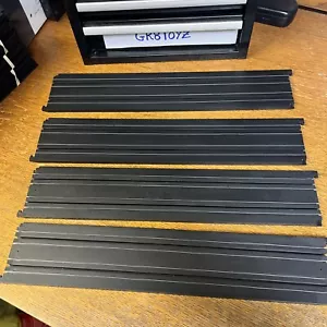 4 PZ AFX AURORA SPEED-LOK 15" STRAIGHT HO SLOT CAR TRACK #2542 OTTIME CONDIZIONI. - Foto 1 di 6