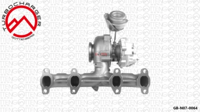 Turbocharger for VW Passat B6 3C Touran 1T Golf V Caddy EOS Jetta 2.0 Tdi Bmm - image 1 of 3