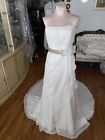 #99 Da Vinci Strapless Wedding Gown New With Tags Size 6