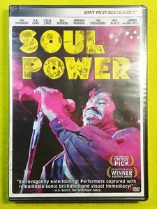 Soul Power (DVD, 2009) BRAND NEW SEALED NOS James Brown, BB King, Bill Withers - Bild 1 von 6