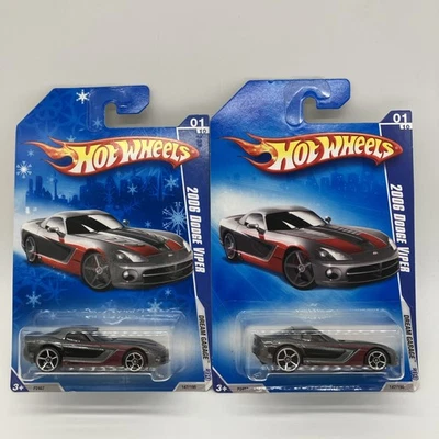Dodge Viper #147 2006 Hot Wheels (lote de 2) vacaciones de nieve Foto 1 de 3
