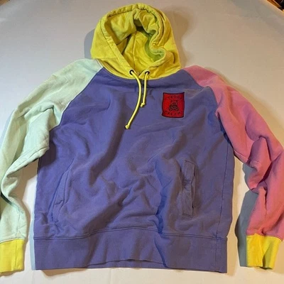 Sudadera con Capucha Teddy Fresh Para Hombres 2XL Bloques de Color Pullover Mangas Largas Informal Foto 1 de 4