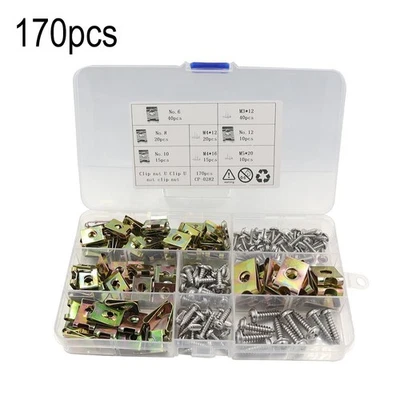 Easy Installation with U Nuts and Self Tapping Screws No More Loose Parts - Image 1 of 4