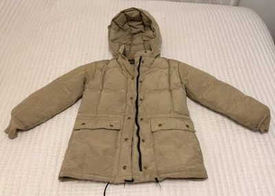 Vintage 1980s Eddie Bauer Karakoram Hooded Parka Jacket Goose Down Quilted - Image 1 of 4