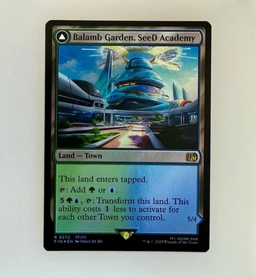 Magic the Gathering: Balamb Garden, SeeD Academy Final Fantasy Foil NM - Image 1 of 3
