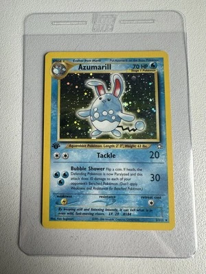 Azumarill Holo Rare 1st Edition Neo Genesis 2/111 WOTC Vintage Pokemon MINT - Image 1 of 4