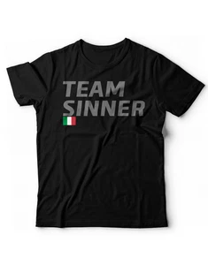 T-Shirt Maglietta Sinner Tennis Italia Grand Slam Wimbledon Roland Garros - Imagen 1 de 11