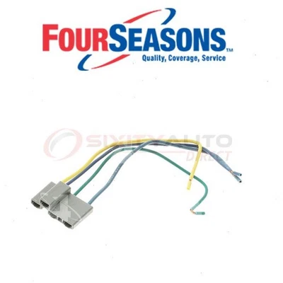 Four Seasons HVAC Blower Motor Resistor Harness for 1981-1996 Jeep Cherokee ee Foto 1 de 4
