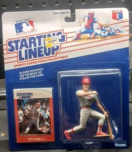 1988 Kenner SLU Cincinnati Reds Pete Rose Starting Lineup Actionfigur MOC P2 - Bild 1 von 3