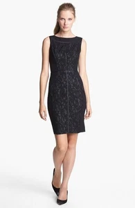 Ellen Tracy Lace Sheath Dress (Size 16) - Picture 1 of 3
