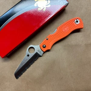 Spyderco Rescue 79mm FRN Orange (C45SOR) - Authorized Dealer - Picture 1 of 6