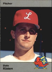 1990 Louisville Red Birds Louisville Baseball Club #22 Dale Kisten