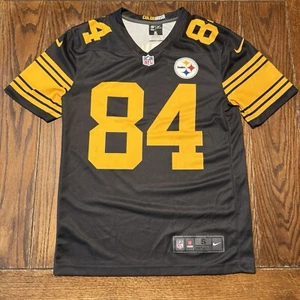 Antonio Brown #84 Pittsburgh Steelers Jersey Mens  Small Black Nike Color Rush - Picture 1 of 7