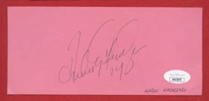 Andres Galarraga JSA Authenticated Autographed 3x7" Cut !!! - Picture 1 of 4