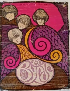 Póster de concierto vintage original 1967 The Byrds, San Jose Civic Auditorium #5 - Imagen 1 de 7