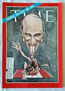 Time Magazine October 31 1969 Pierre Elliott Trudeau The first 500 Days - Picture 1 of 7