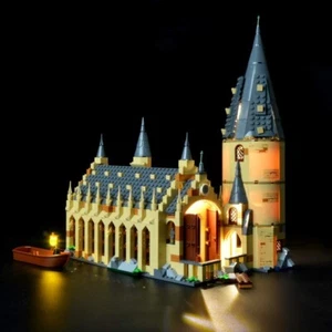 Harry Potter Hogwarts Gran Salón Kit de Iluminación - Compatible Lego 75954 BRIKSMAX - Imagen 1 de 11