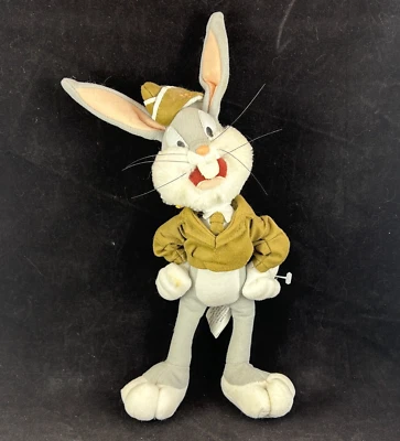 2001 BUGS BUNNY LOONEY TUNES NANCO MILITARY OUTFIT 12" STUFFED ANIMAL PLUSH RARE - Image 1 of 4