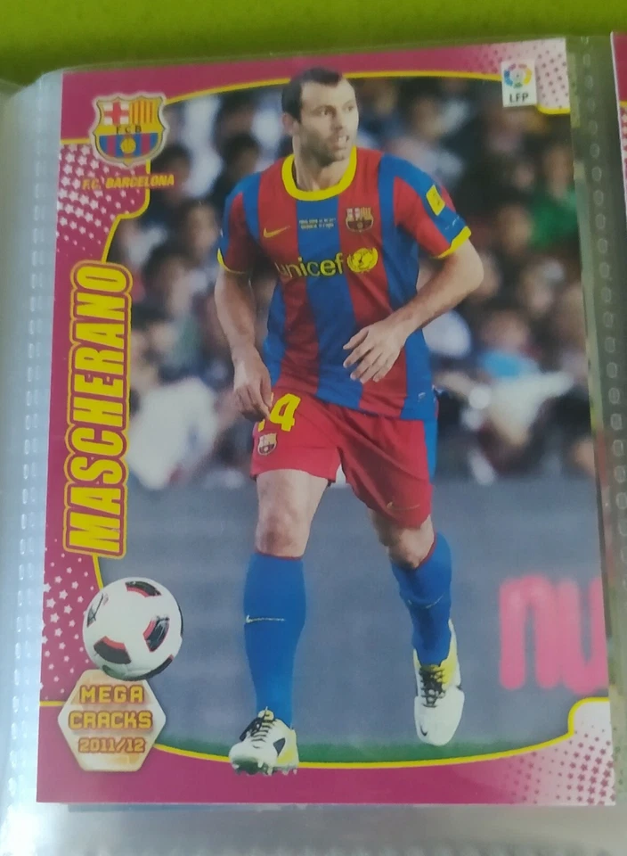 Mascherano Megacracks 2011 2012 11-12 #46 Barcelona - Imagen 1 de 1