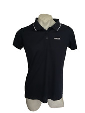 REGATTA GREAT OUTDOORS Polo da uomo Sportiva Maglia Blu Jersey T-shirt size 54