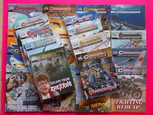 COMMANDO COMICS - FOR ACTION AD ADVENTURE x 24 -EXCELLENT CONDITION FREE POSTAGE - Picture 1 of 6