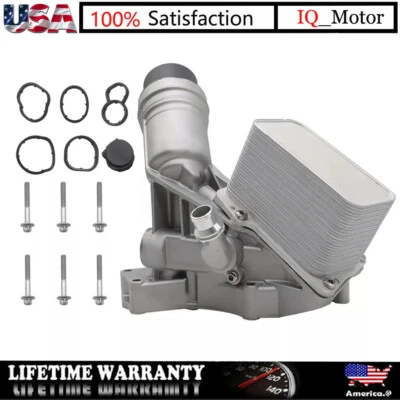 Carcasa de filtro de enfriador de aceite de aluminio compatible con BMW B58 340i 440i 540i xDrive 3,0 L NUEVO Foto 1 de 4