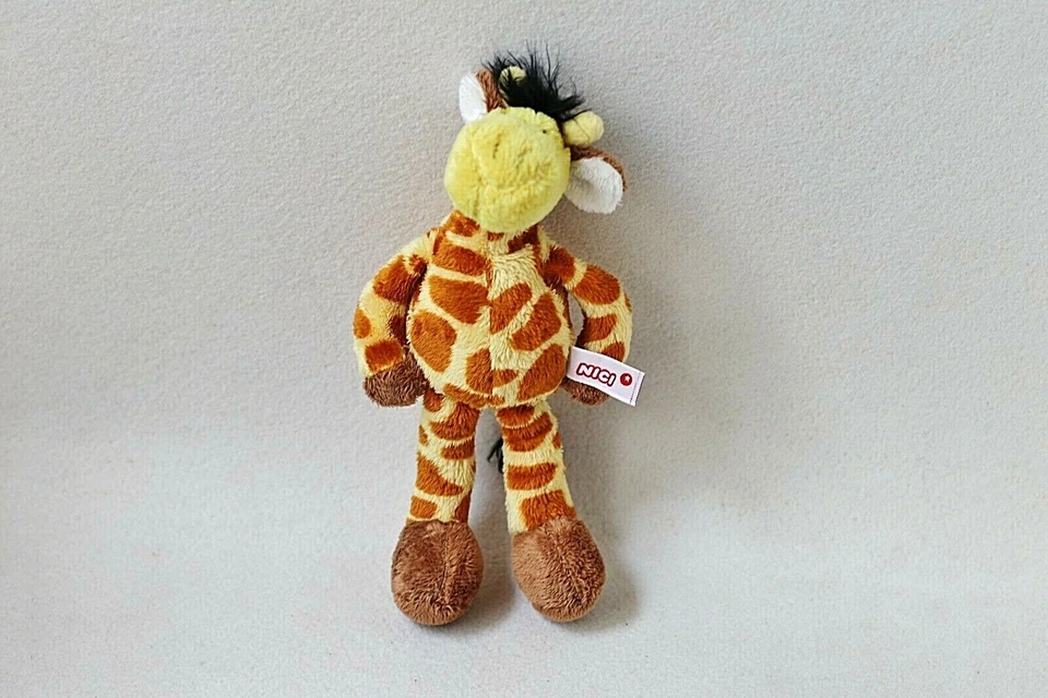 Nici Giraffe 🦒 gelb Gesicht Schlenker ca. 25 cm Stofftier Plüschtier (T178) - Bild 1 von 1