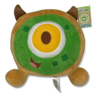 Disney Munchlings Mike Wazowski Aguacate Desayuno Bagel Peluche Monstruos Inc 13.5" Foto 1 de 4