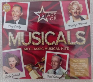 Stars Of Musicals 60 Classic Musical Hits NEW & SEALED 3 CD Box Set - Picture 1 of 3