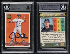 2000 Pacific Paramount Holo-Gold /199 John Olerud #151 BAS Certified BGS Encased
