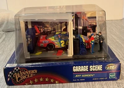 Vintage Jeff Gordon Winners Circle 2000 Garage Scene 1/43 NIB Nascar  Diecast - Image 1 of 4