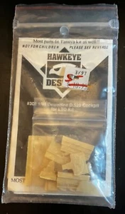 DeWOITINE D.520 COCKPIT for LTD/TAMIYA Kit NEW 1/48 Detail Set Hawkeye Designs - Picture 1 of 2