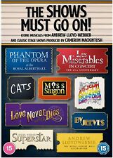 The Shows Must Go on Ultimate Musicals Collection 12 Dvd's BOXSET 2020 VGC