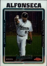 2005 Topps Chrome Update Baseball Card #63 Antonio Alfonseca