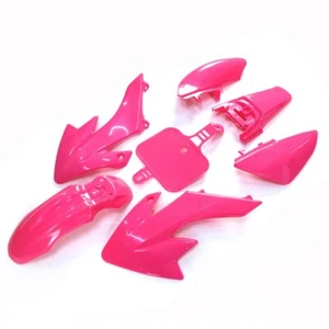 Pink Plastic Fender Fairing Kit For Honda XR50 CRF50 Chinese 50cc 90cc - Picture 1 of 6