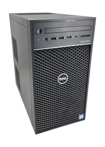 Dell Precision 3630 Tower PC, Core i7 8th Gen, 8GB RAM, 256GB SSD, Win 11 - Afbeelding 1 van 7
