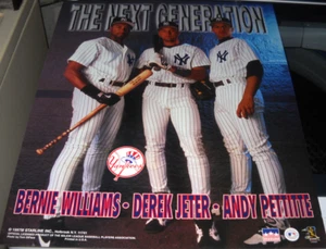 DEREK JETER BERNIE WILLIAMS PETITTE YANKEES POSTER 16X20 THE NEXT GENERATION - Picture 1 of 3