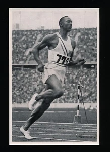 1936 Reemstma JESSE OWENS ROOKIE CARD #32 Olympia RC Olympics Reemtsma Band II - Picture 1 of 2