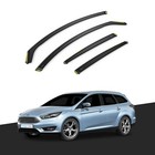 Ford Focus MK3/ST 2011-2018 5 Door Estate Wind Deflectors 4pc Tinted