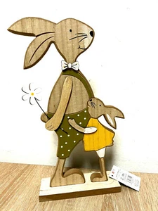 Easter decoration "bunny & bunny" standing decoration MDF Easter decoration Easter - Picture 1 of 3