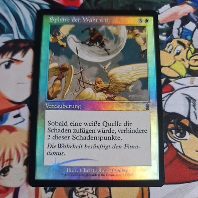 MTG Sphere Of Truth 🇩🇪 Nm Foil Magic The Gathering Odyssey 2001 OG White Card - Bild 1 von 4