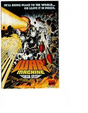 War Machine Ashcan edition (nd, B&W 16pgs.) NM- Condition 90's Marvel Comics