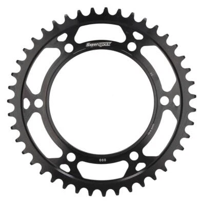 SUPERSPROX Stealth Piñón Compatible Con KTM LC8 Adventure Negro 43 Z - Imagen 1 de 2