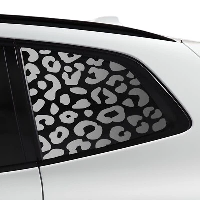 Se adapta a BMW X3 2018-2024 ventana leopardo guepardo vaca impresión calcomanía pegatina Foto 1 de 4