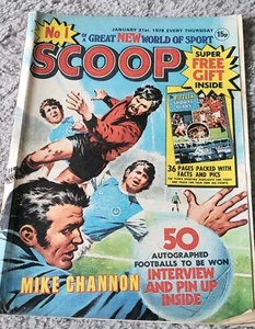 Scoop Sport Magazine Rare First Issue January 1978 - Picture 1 of 3