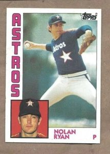 Tarjeta de béisbol 1984 Topps #470 Nolan Ryan, Astros de Houston casi nueva - Imagen 1 de 2