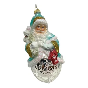 Christopher Radko HeARTfully Yours Santa Ornament Vanity Fair 2022 8,5" Neu - Bild 1 von 9